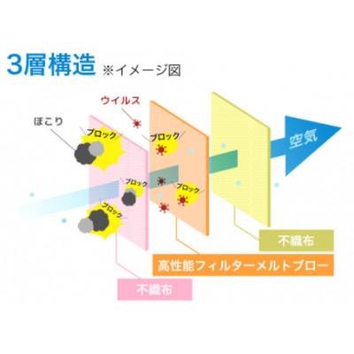 ふるさと納税 南アルプス市 日本製高性能マスク(医療レベル2)50枚入り×2箱 |  | 03