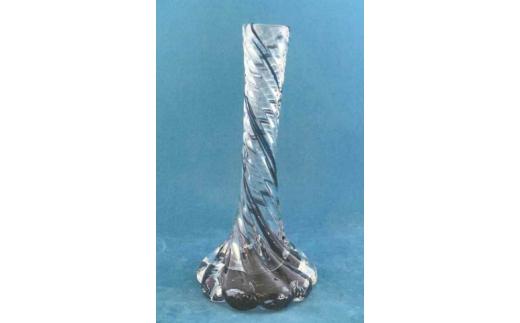 モール一輪 墨流し 高さ180mm 奥行85mm 幅85mm