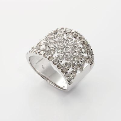 ふるさと納税 泉佐野市 ARC-EN-CIEL PTダイヤリング(計 3.0ct)【鑑別書付き】サイズ15号 J007-4 |  | 01