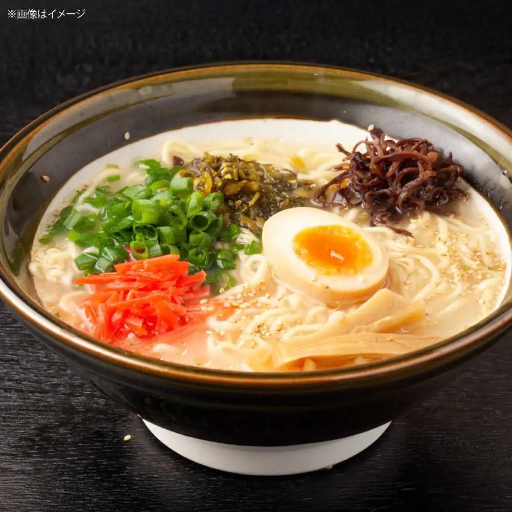 【全2回定期便】博多屋台味ラーメン(3食入×2袋[6食])【豚骨ラーメン】 桂川町/株式会社木村食品[ADCG103]