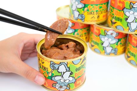 A019 エゾ鹿肉 もみじカレー 缶詰 6缶セット 北海道 鷹栖町 ロース もも肉 使用 高たんぱく 低脂肪 山恵 鹿肉 ジビエ 