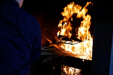 土佐久礼かつお 藁焼きタタキ体験 ( タタキ1人前 ・ ごはん ・ みそ汁付き ) 高知 久礼 大正町市場 かつおのたたき  日戻り 生鰹 本場 新鮮 タタキ 体験 観光 高知