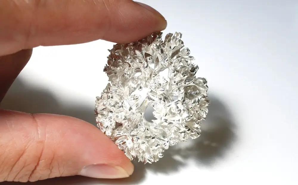 【nico】パセリブローチ (カラー：シルバー)_0254-003-T07-2