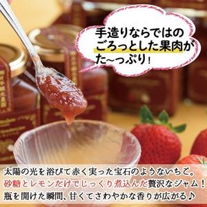 No.008 手造りイチゴジャム(約200g×10本) 【片平観光農園】
