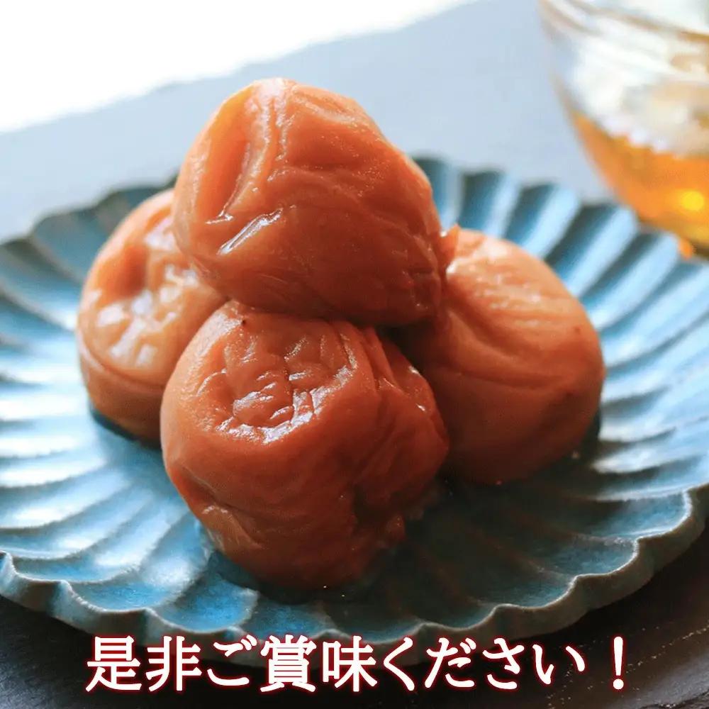 【定期便全3回】【塩分約8％】和歌山紀州南高梅 つぶれ梅 はちみつ漬け 訳あり 800g 【agrjpn-tkb010】