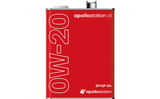 エンジンオイル apollostation oil 0W-20SP/GF-6A