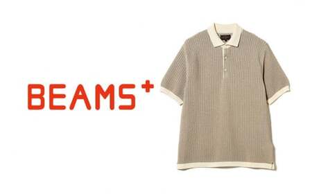 BEAMS PLUS ニットポロ "WASHI" Sサイズ | ニット