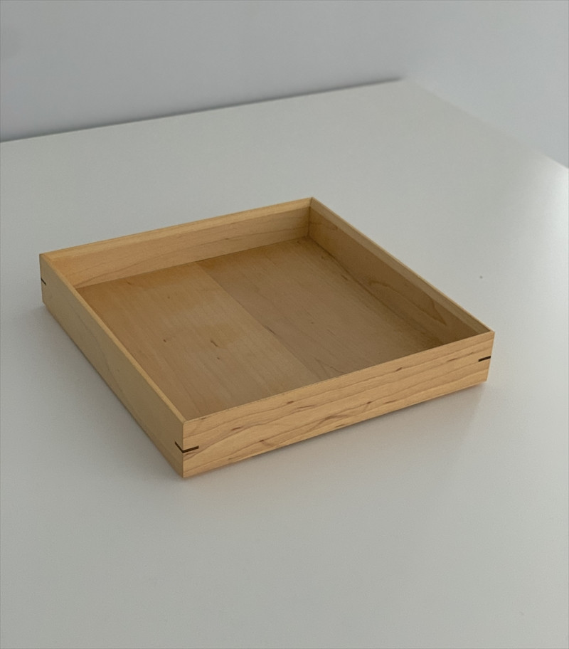 
建彦木工/組む箱　（大・浅）メープル材【 栃木県 足利市 】
