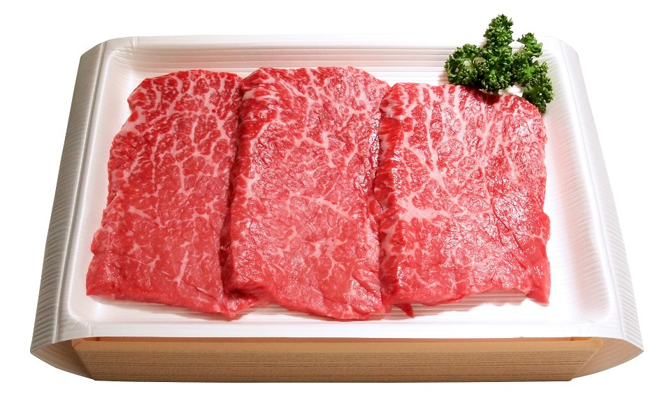 
            国産 牛肉 鶴形牛モモステーキ 150g×3枚 A4ランク以上 秋田県産
          