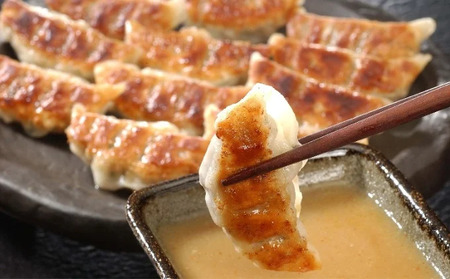 芦屋 伊東屋謹製「黒豚餃子」2折セット（味噌タレ付き）＜お中元 到着目安7月中旬＞【餃子 ぎょうざ ギョーザ 中華 点心 惣菜 おかず おつまみ 冷凍総菜 ジューシー 肉汁 鹿児島産 黒豚 国産豚肉 