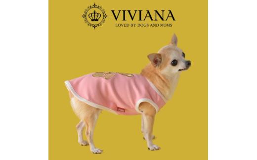 ドッグウェア「VIVIANA」ベアタンクトップ（Pink）