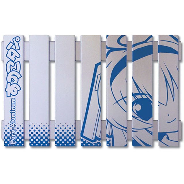 [すのこタン。] タブレット用台 ピュアアルミニウムすのこタン。 イラスト入り【011P014】