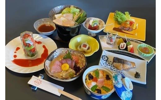 お料理の一例（いちご会席）