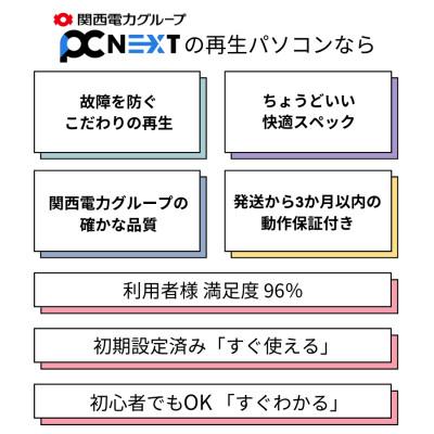 ふるさと納税 磐田市 PC nextの高性能再生パソコン 大画面ワイドサイズ/Win11/新品SSD/メモリ8GB |  | 02