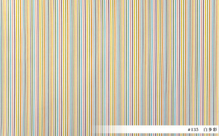 【小倉織】 ファブリック アートパネル （受注生産）＃135白多彩