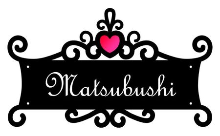 表札アルミ製ハートのティアラ ネームプレート(D) 表札