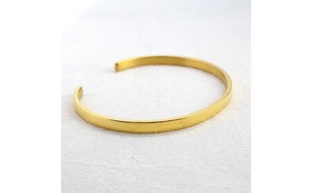 純金 24金 バングル 造幣局検定刻印付 ブレスレット 24K k24 鍛造技法 シンプル 地金 4mm幅 腕周り19cm用プレゼント ユニセックス 男女兼用 人気