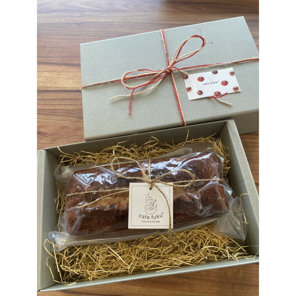 【ふるさと納税】洋梨のパウンドケーキ【Cafe fuku＋】（着日指定必須） | 菓子 焼菓子 スイーツ デザート 食品 人気 洋梨 ケーキ 洋菓子 プレゼント お取り寄せ デザート 食品 人気 おすすめ 送料無料