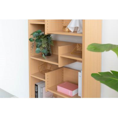 ふるさと納税 大川市 RIDE ライド 75シェルフ ライトブラウン(幅75高さ182) |  | 02