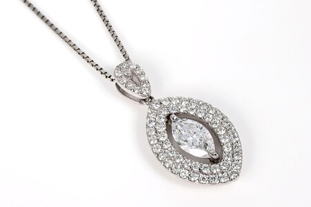 【一点もの】ダイヤモンド（0.504ct）プラチナペンダント　R80　K05136-H