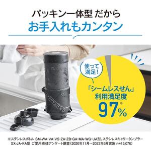 象印 ステンレスクールボトル「 TUFF 」 1.0L SDHB10【カラー：ライムブルー（AG）】