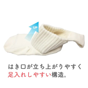 【らくーにはける】 ソックス Sサイズ ブルー