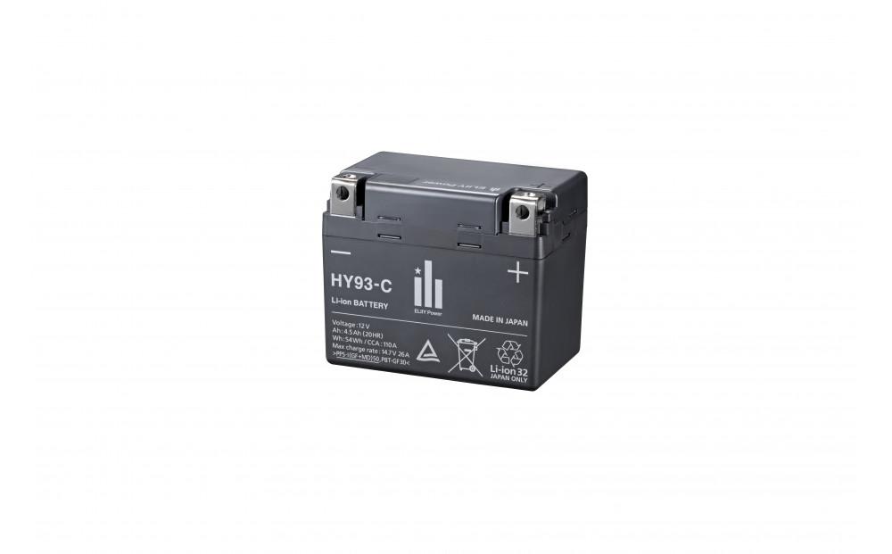 二輪車始動用リチウムイオンバッテリー HY93-C 141305_JW03