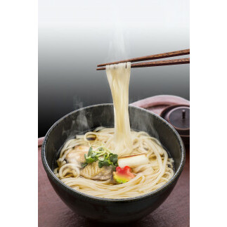 氷見うどん海津屋〈細麺・餅めん〉2種セット | 海津屋 氷見 乾麺 ギフト 送料無料 細麺 手延べ ご当地 富山県 麺類 うどん セット 氷見うどん 食べ比べ_イメージ4