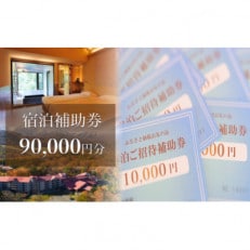 白馬村　宿泊補助券90,000円分(10,000円分×9枚)