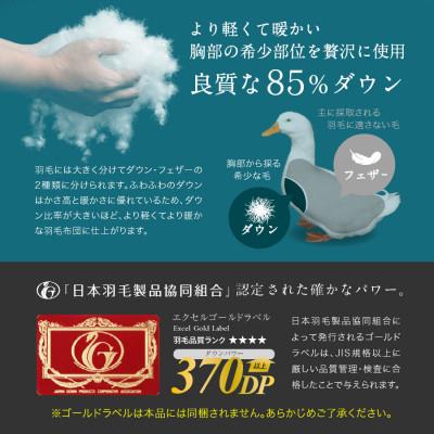 ふるさと納税 柳川市 布団4点セット ダブル 羽毛布団 羊毛敷布団 (ブラウン) ダウン85% プレミアムウール |  | 02