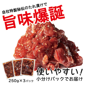 べこ政宗【牛ハラミたれ仕込み】750g (250g×3)｜牛肉 牛ハラミ 焼肉用 冷凍 小分け 焼肉 BBQ 味付き 家計応援 焼くだけ 牛はらみ 牛ハラミ 焼肉 牛はらみ 牛ハラミ 焼肉 [0219