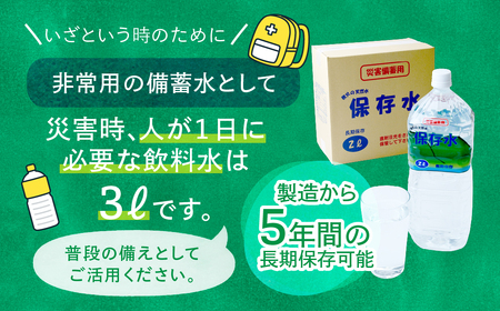 ＜5年保存＞秩父の保存水 2L×10本 | 備蓄 防災 備蓄用
