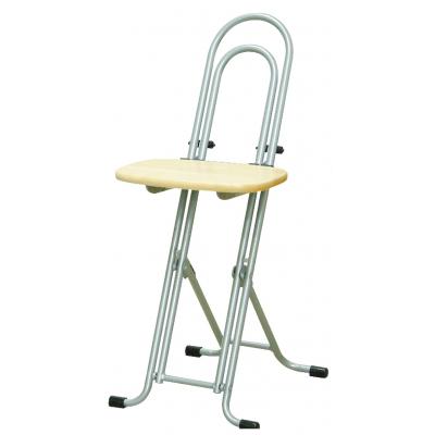 ふるさと納税 八尾市 ルネセイコウ　W-150Tベストホビーチェア(ナチュラル/シルバー)(F153)