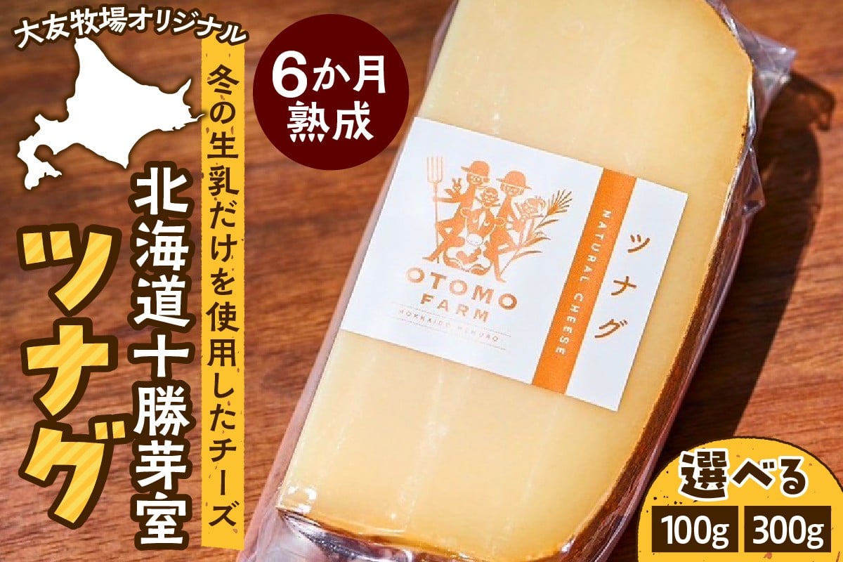 
            北海道十勝芽室町 大友牧場のツナグ 6ヶ月以上熟成（選べる容量100g/300g）me077-001c-o
          