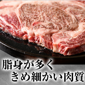 【訳あり 生産者応援企画】【数量限定】九州産黒毛和牛リブロースステーキ（4等級以上）1ポンド！(計454g以上) a3-148 