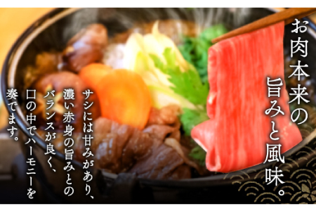 奥出雲和牛赤身すき焼き肉300g 【すき焼き すき焼 牛肉 赤身 黒毛和牛 300g】