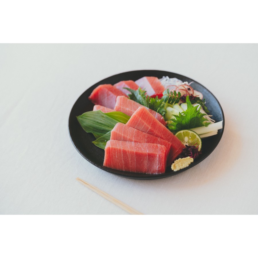 ＜FISHSTAND＞天然本まぐろ柵セット（中トロ・赤身/各200ｇ）