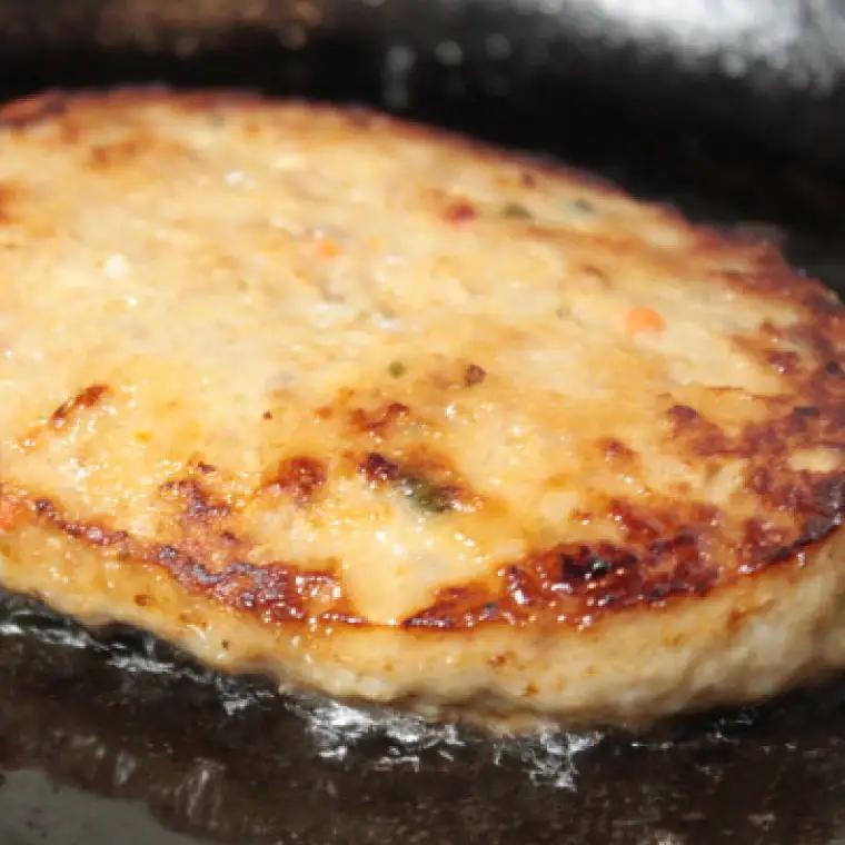 チキン ハンバーグ 約120g×10枚  (AJ018) 農場直営親鶏肉使用 ハンバーグ