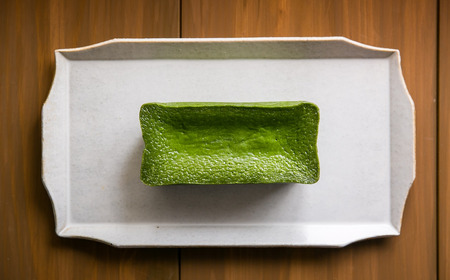 [ご自宅用簡易包装] 月あかりの「濃厚抹茶テリーヌ」300g×1個【 テリーヌ 抹茶 ｽｲｰﾂ お菓子 チョコレート ｽｲｰﾂ ご褒美 ｽｲｰﾂ自宅用 ｽｲｰﾂ お取り寄せ ｽｲｰﾂ 茨城県 つくば市