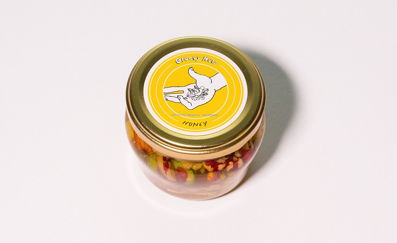 グルーヴィナッツ Groovy Nutsナッツの蜂蜜漬け　Regular 160g