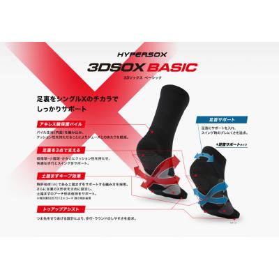 ふるさと納税 松原市 ブリヂストンゴルフ　【シングルX】3Dソックスベーシック2足セット白　スニーカーイン丈　SOG419 |  | 02
