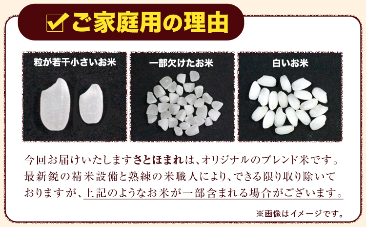 【6ヶ月定期便】熊本県産 さとほまれ 無洗米 ご家庭用 定期便 20kg 《申込み翌月から発送》熊本県 玉名郡 玉東町 米 こめ コメ ブレンド米 送料無料