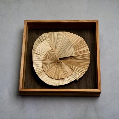 ふるさと納税 伊平屋村 クバの額装KUBANOHOSHI(黒木目)Mサイズ |  | 02