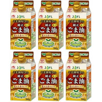 ふるさと納税 静岡市 AJINOMOTOの　ごま油好きの純正ごま油　300g×6個 |  | 01