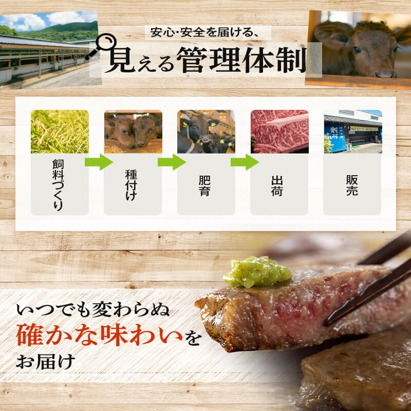 【B01033】鹿児島黒牛 食べ比べ焼肉6種盛
