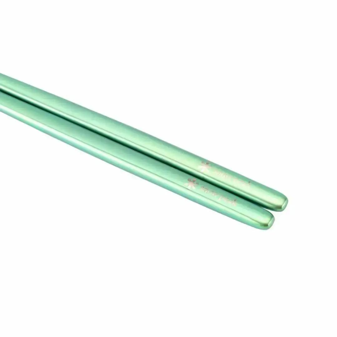 スノーピーク チタン先細箸グリーン SCT-115-GR (Snow Peak) キャンプ用品 アウトドア用品 箸 スノーピーク 【012S034】