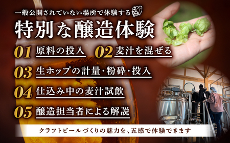 クラフトビール 醸造体験 お土産 ビール24本 福島県 田村市