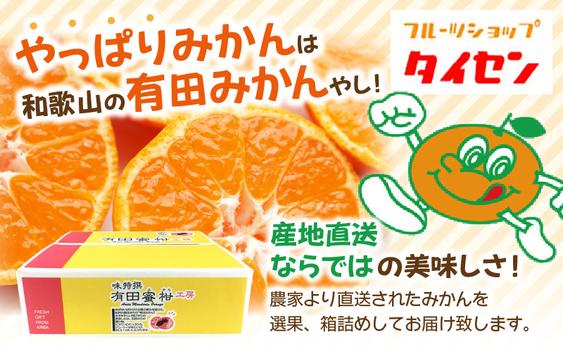 ZJ6054n_【先行予約】【ご家庭用】和歌山 有田みかん 約5kg (SS