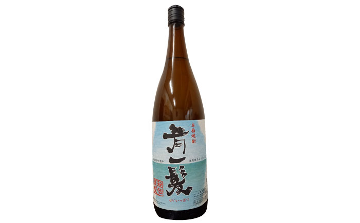【3回定期便】本格 麦焼酎 青一髪 25° 1.8L×1本  / 酒 焼酎 南島原市 / 久保酒造場 [SAY014]_イメージ4