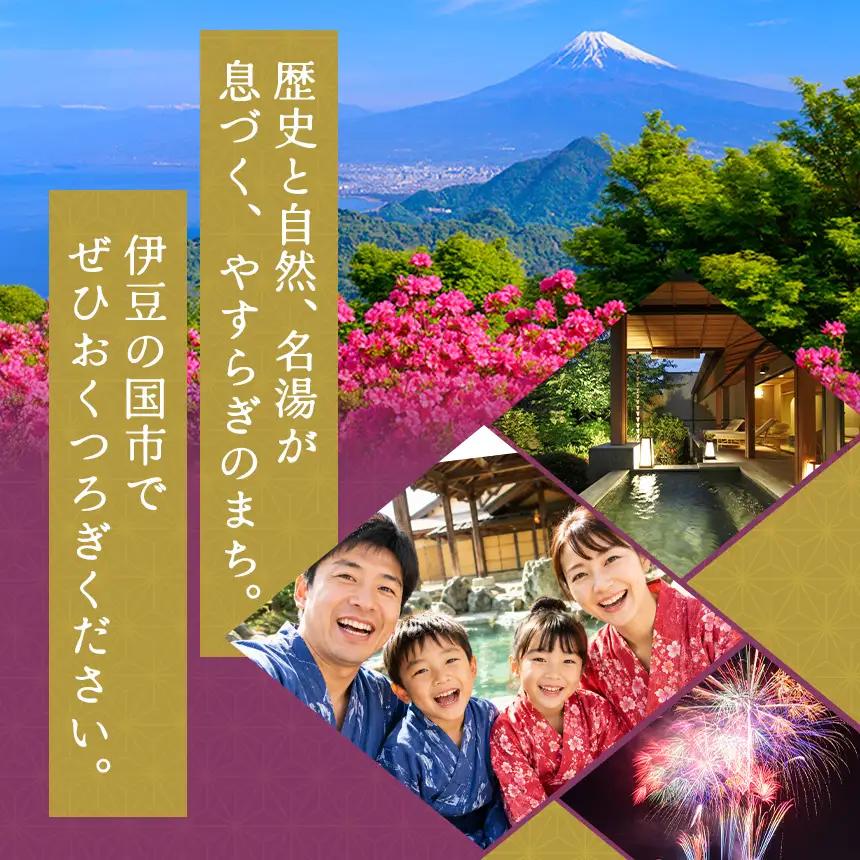 【9,000円分】伊豆の国市宿泊感謝券（1000円×9枚）